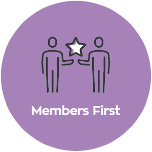 Members first icon values